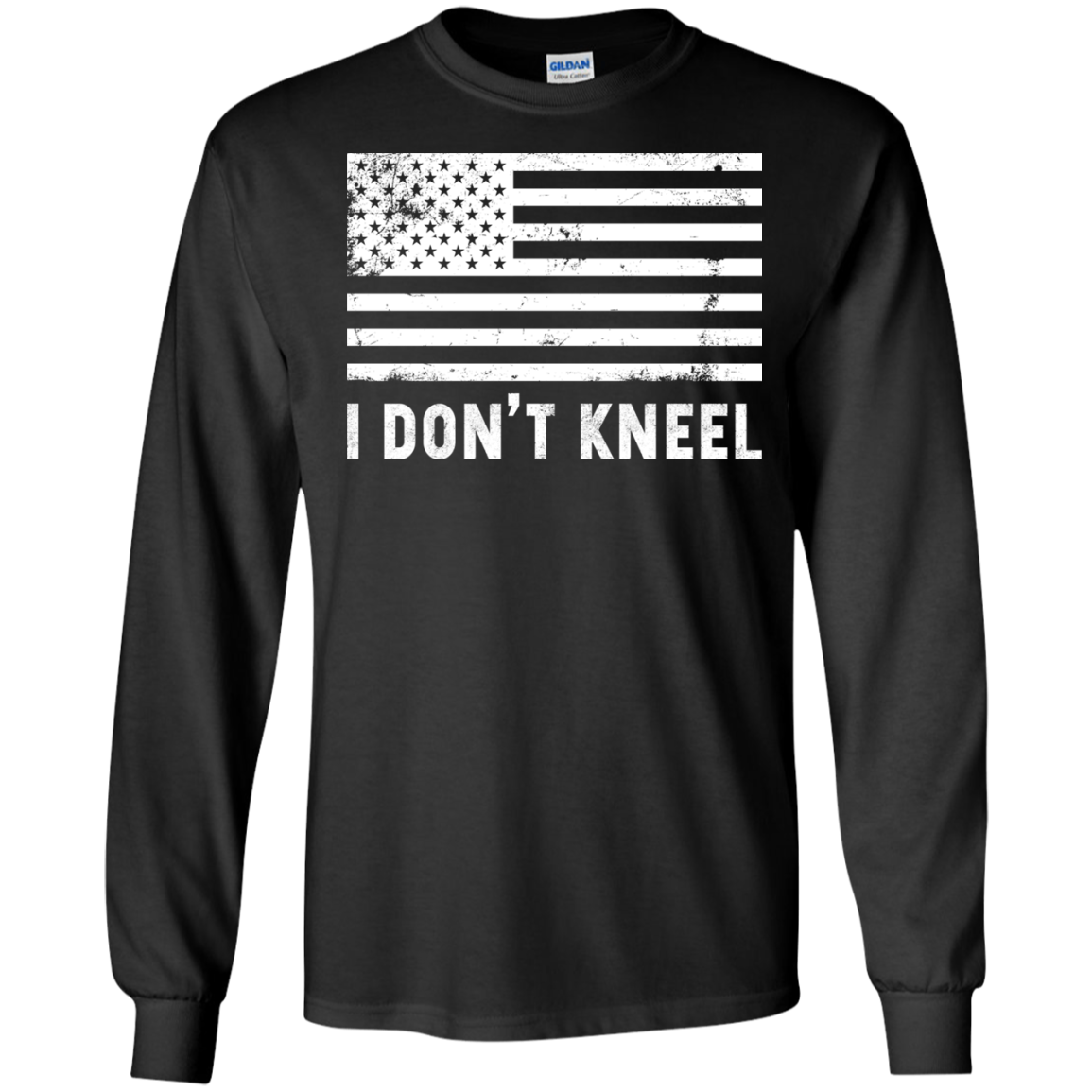America Flag - I Don't Kneel Shirt, Hoodie, Tank - TeeDragons