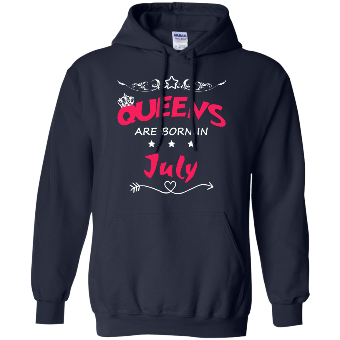 Queens Are Born In July Shirt, Hoodie, Tank - TeeDragons