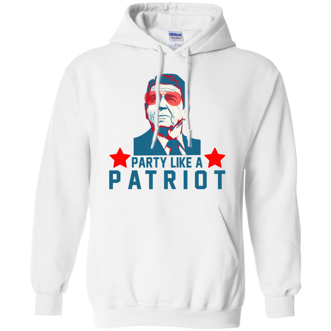 Reagan Party Like A Patriot Shirt, Hoodie, Tank - TeeDragons