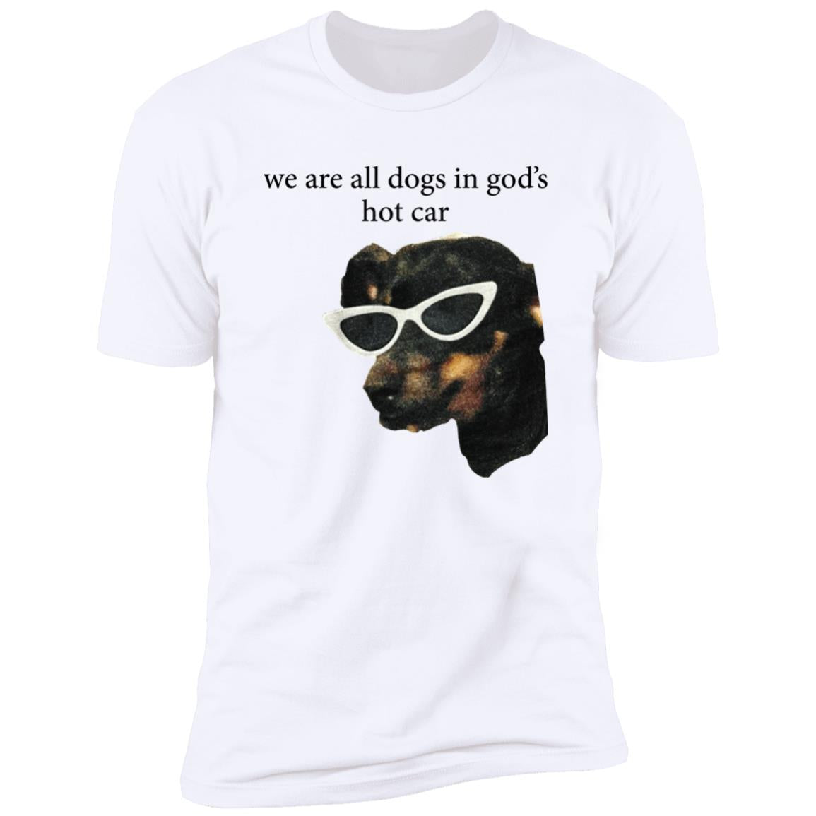 We Are All Dogs In God’s Hot Car Shirt