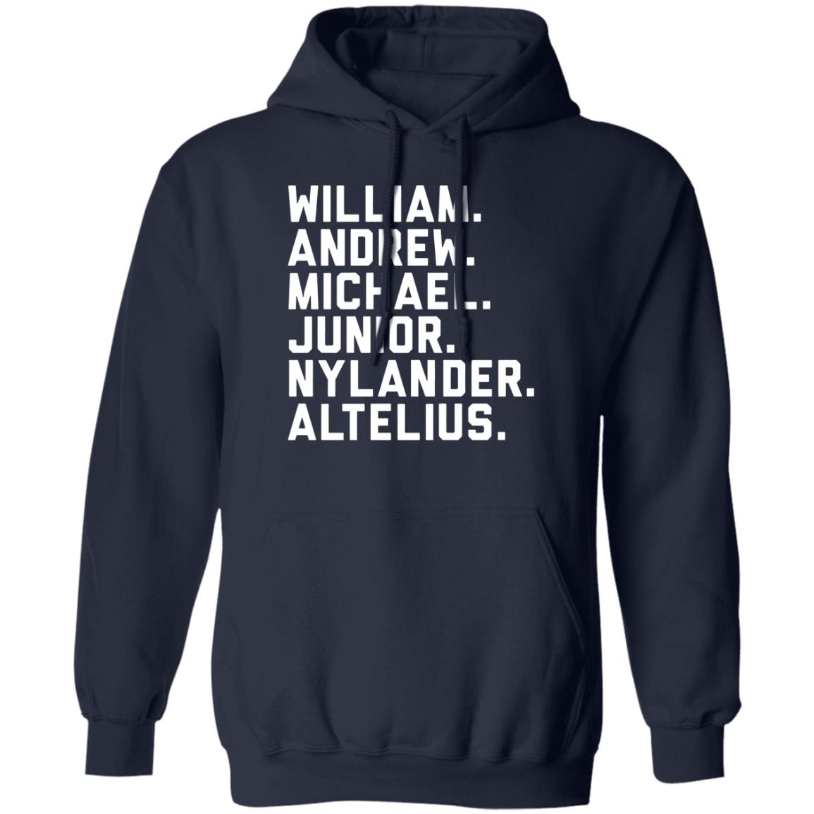 William Andrew Michael Junior Nylander Altelius Shirt