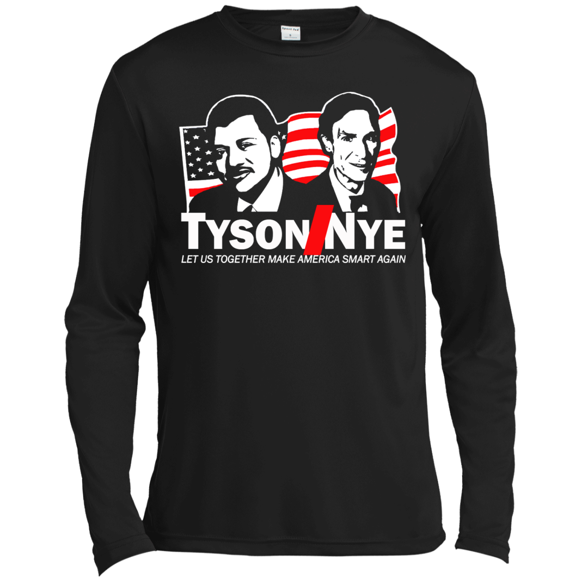 Tyson / Nye - Let Us Together Make America Smart Again Shirt, Hoodie, Tank - TeeDragons