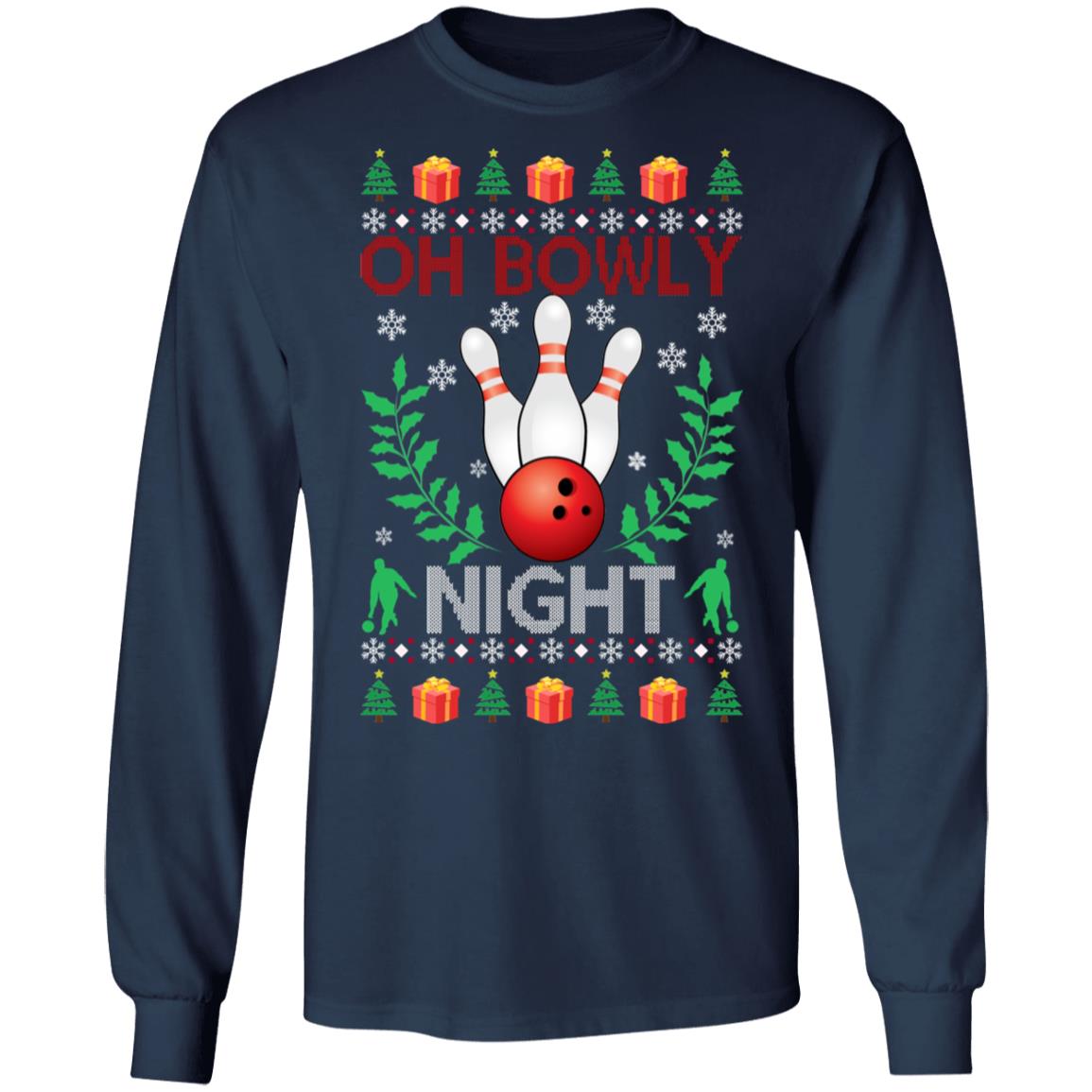 Bowling - Oh Bowly Night Christmas Sweater