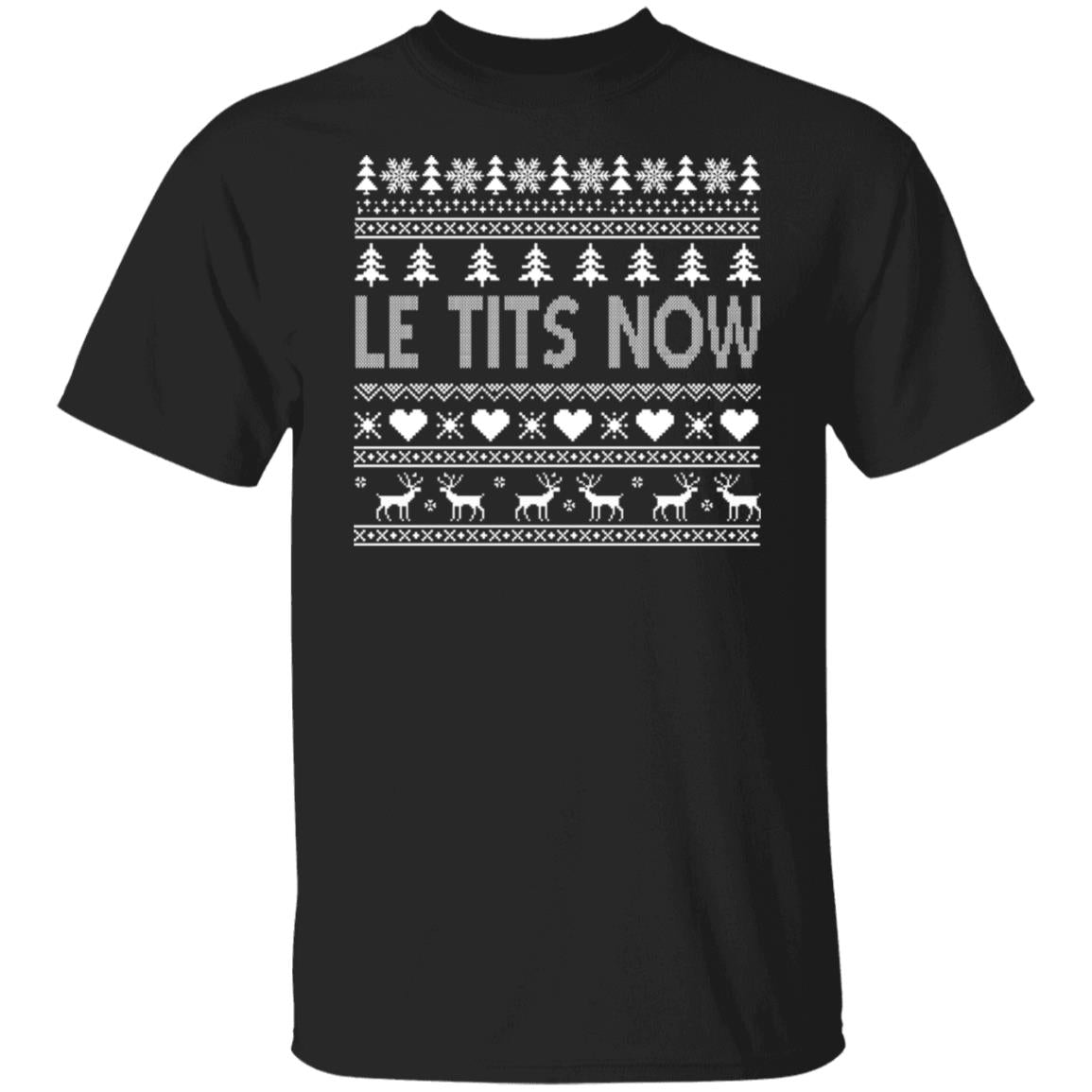 Le Tits Now Christmas Sweater