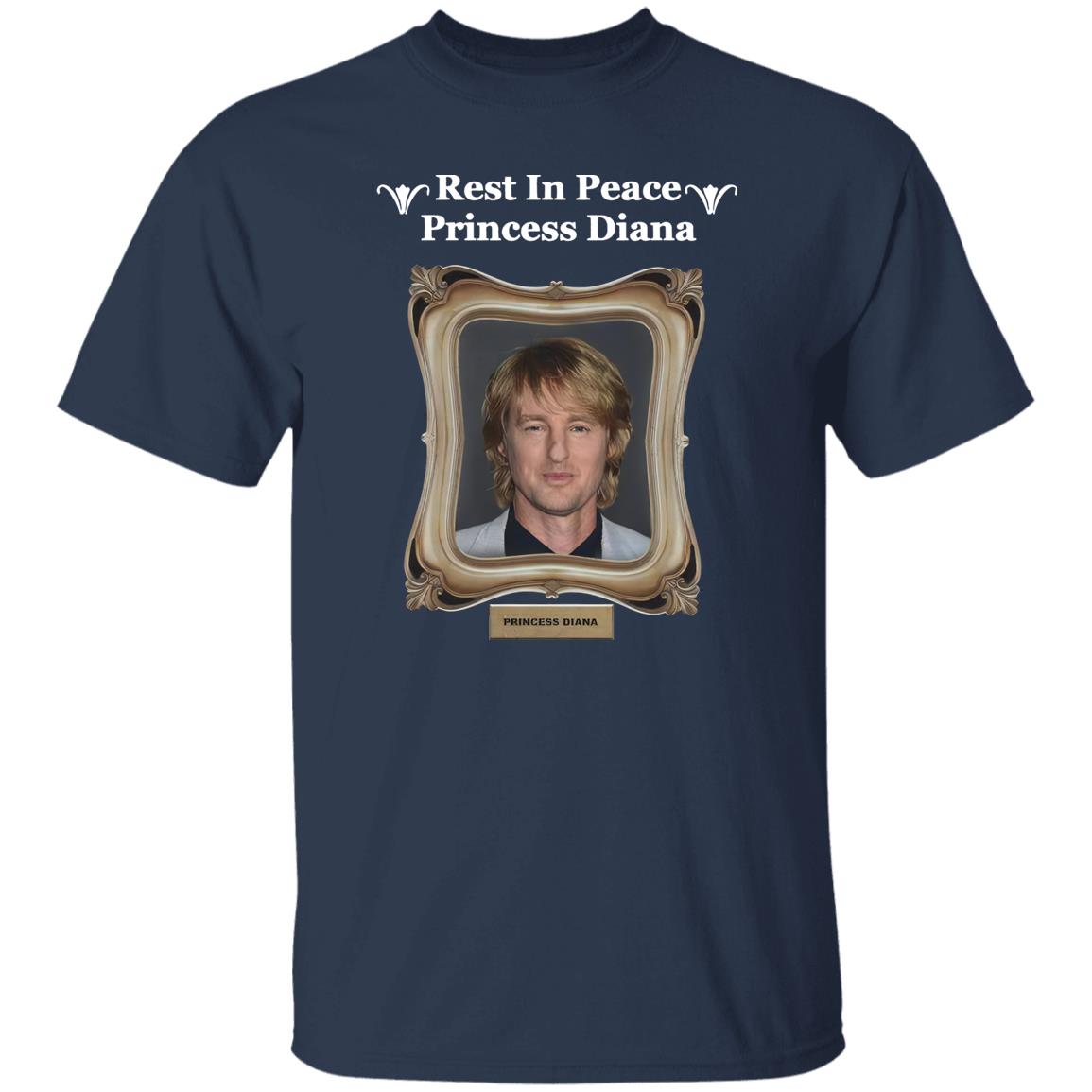 Rest In Peace Princess Diana Owen Wilson Shirt