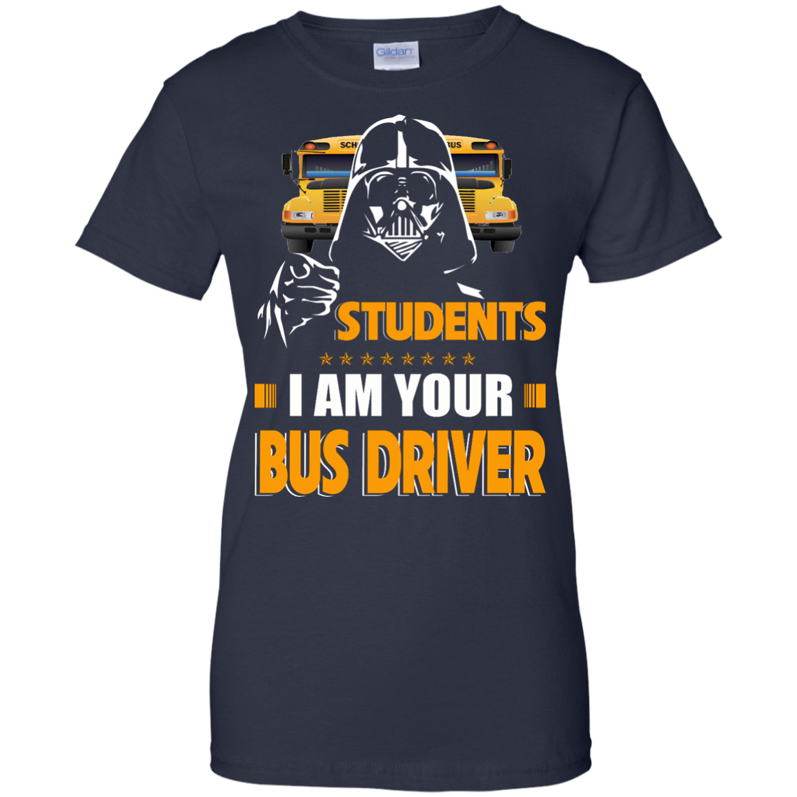 Students - I Am Your Bus Driver - Star Wars The Darkside T-Shirt - TeeDragons