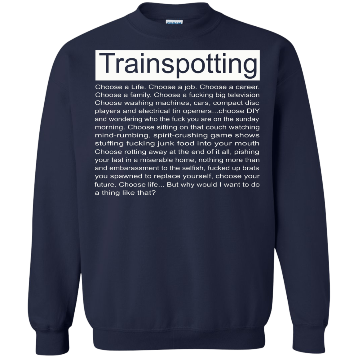 Trainspotting Shirt, Hoodie, Tank - TeeDragons