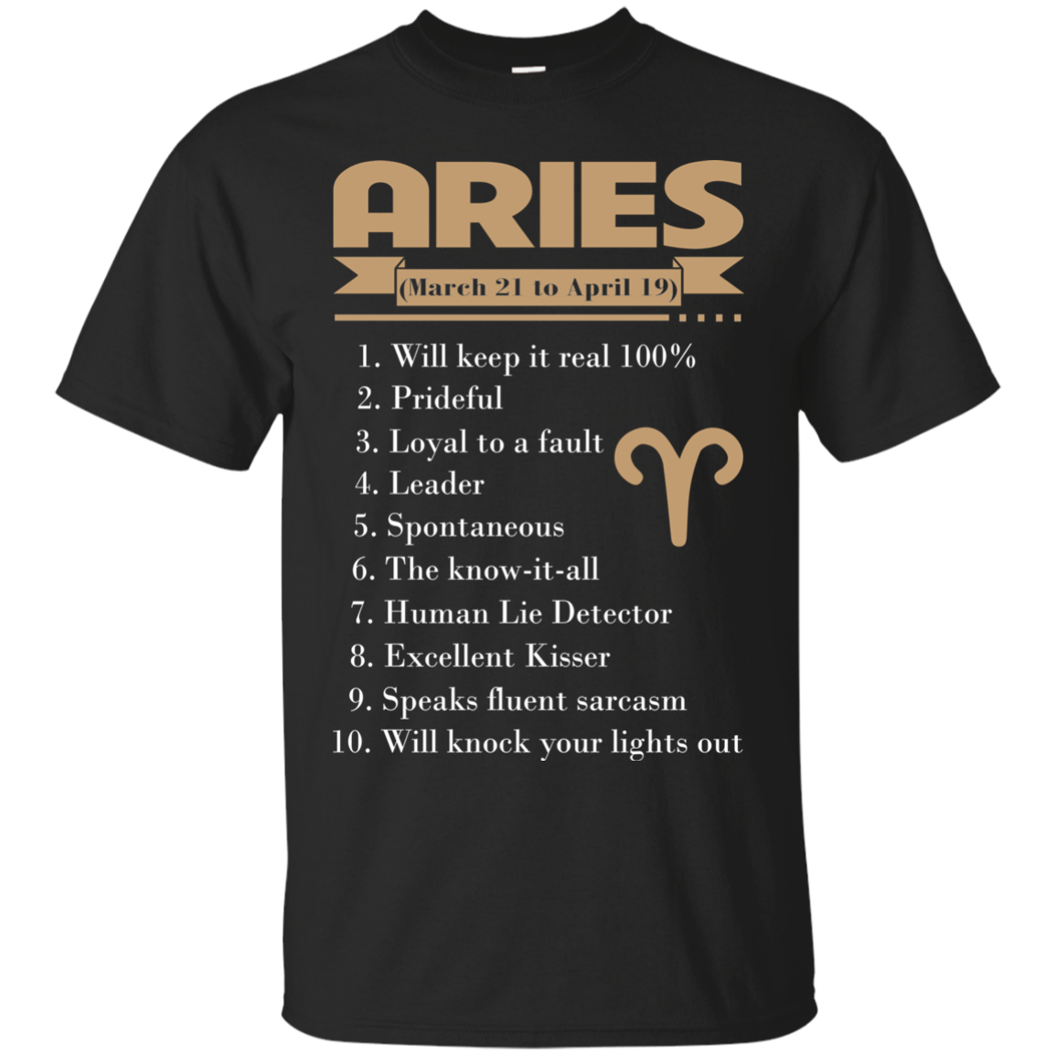 Aries - Will Keep It Real 100% Shirt, Hoodie, Tank - TeeDragons