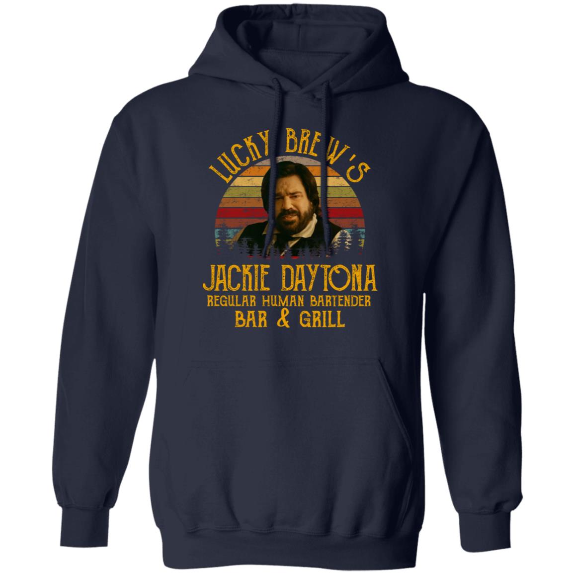 Lucky Brew’s Jackie Daytona Regular Human Bartender Shirt
