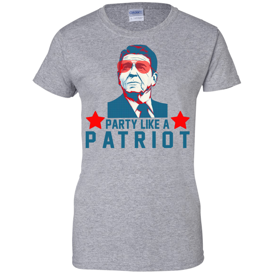 Reagan Party Like A Patriot Shirt, Hoodie, Tank - TeeDragons