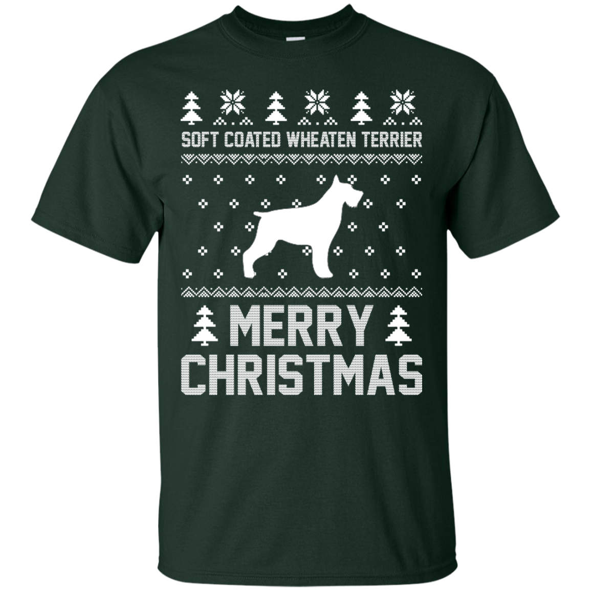 Soft Coated Wheaten Terrier Merry Christmas Sweater - TeeDragons