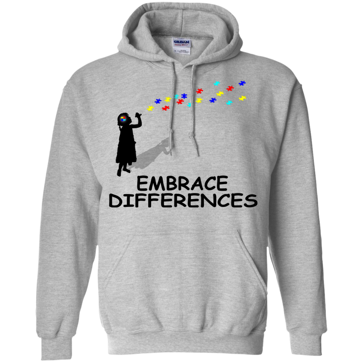 Embrace Differences Shirt, Hoodie, Tank - TeeDragons