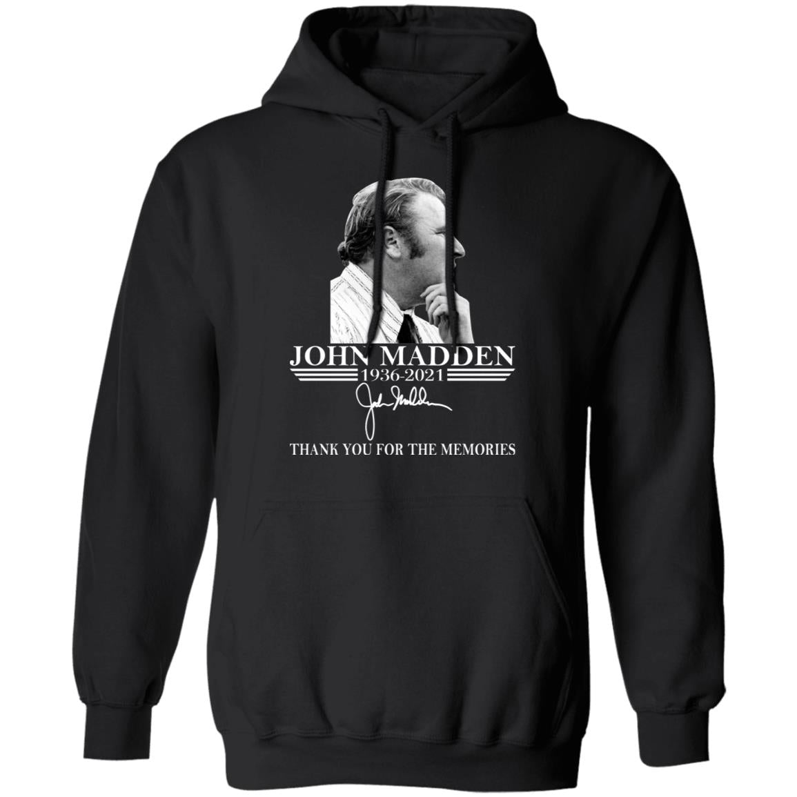 John Madden - Thank You For The Memories Shirt