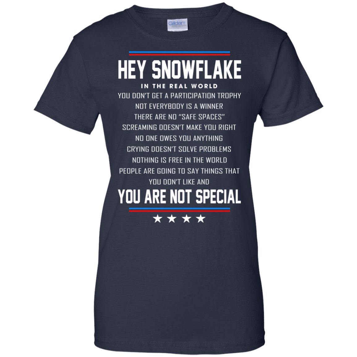 Hey Snowflake - You Are Not Special Shirt, Hoodie, Tank - TeeDragons