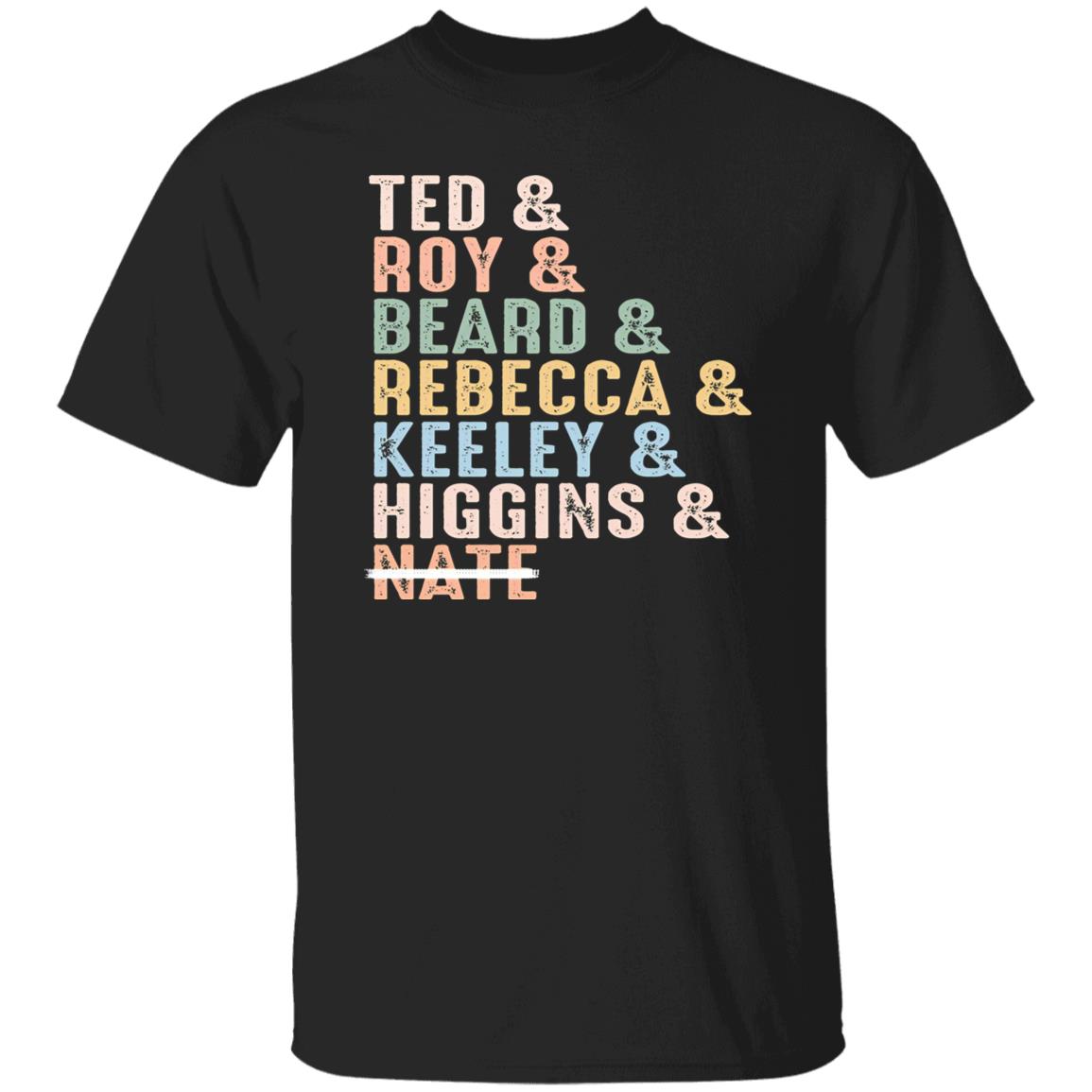 Ted Roy Beard Rebecca Keeley Higgins Nate Shirt