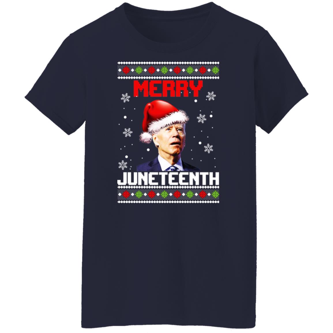 Joe Biden - Merry Juneteenth Christmas Sweater