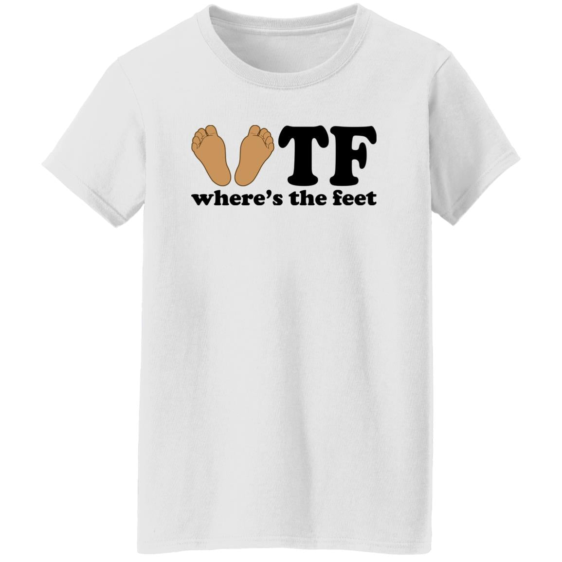 WTF – Where’s The Feet Shirt