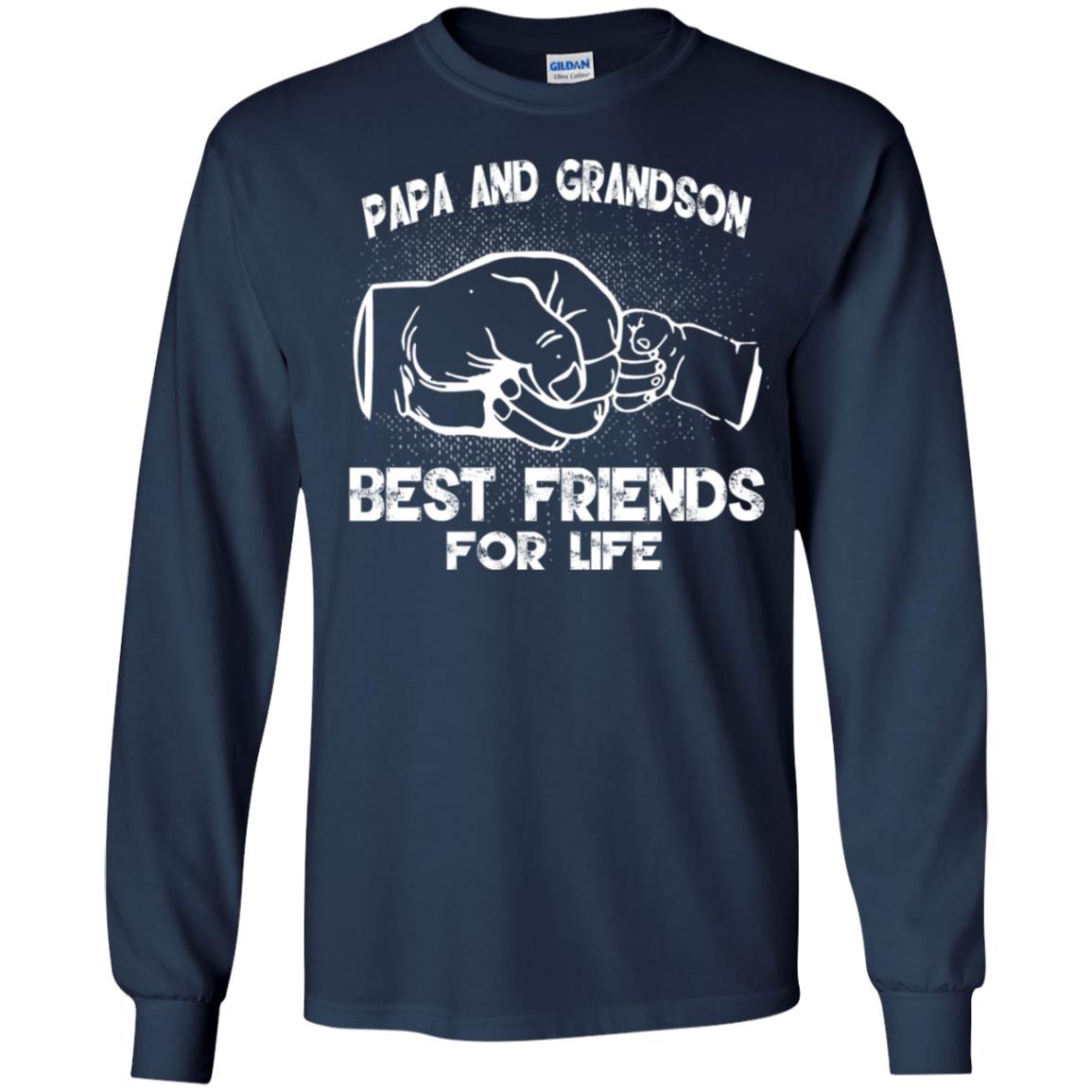 Papa And Grandson - Best Friends For Life Shirt (Youth Size)