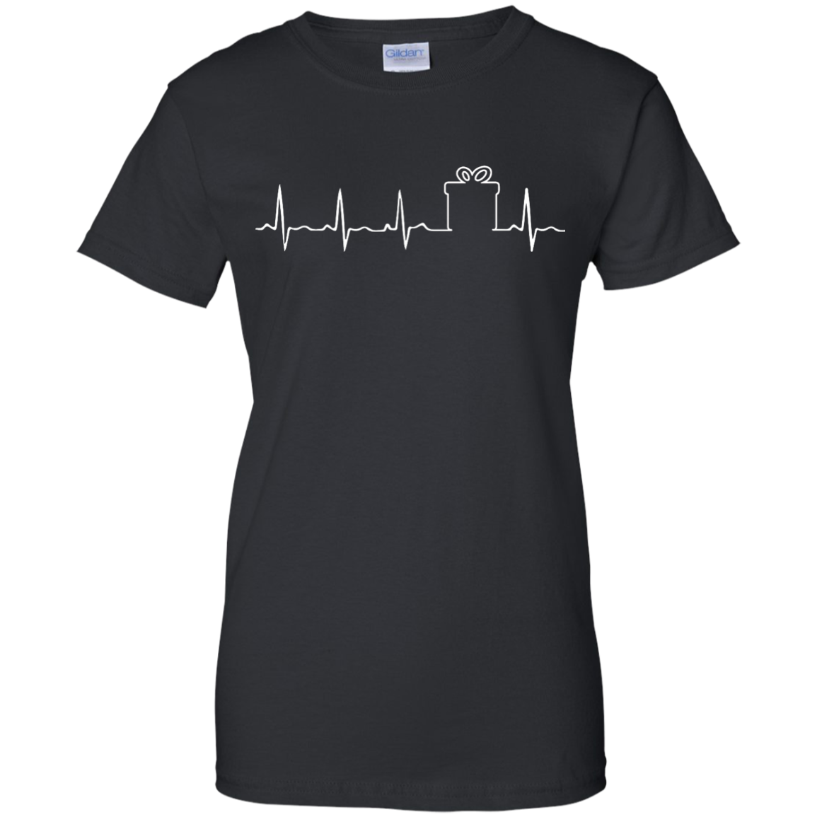 Christmas Gift Box HeartBeat T-shirt, Hoodie, Tank - TeeDragons