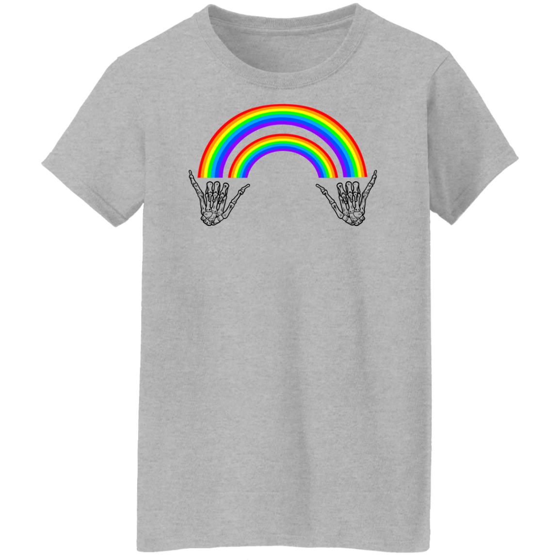 Louis Tomlinson Skeleton Rainbow Shirt