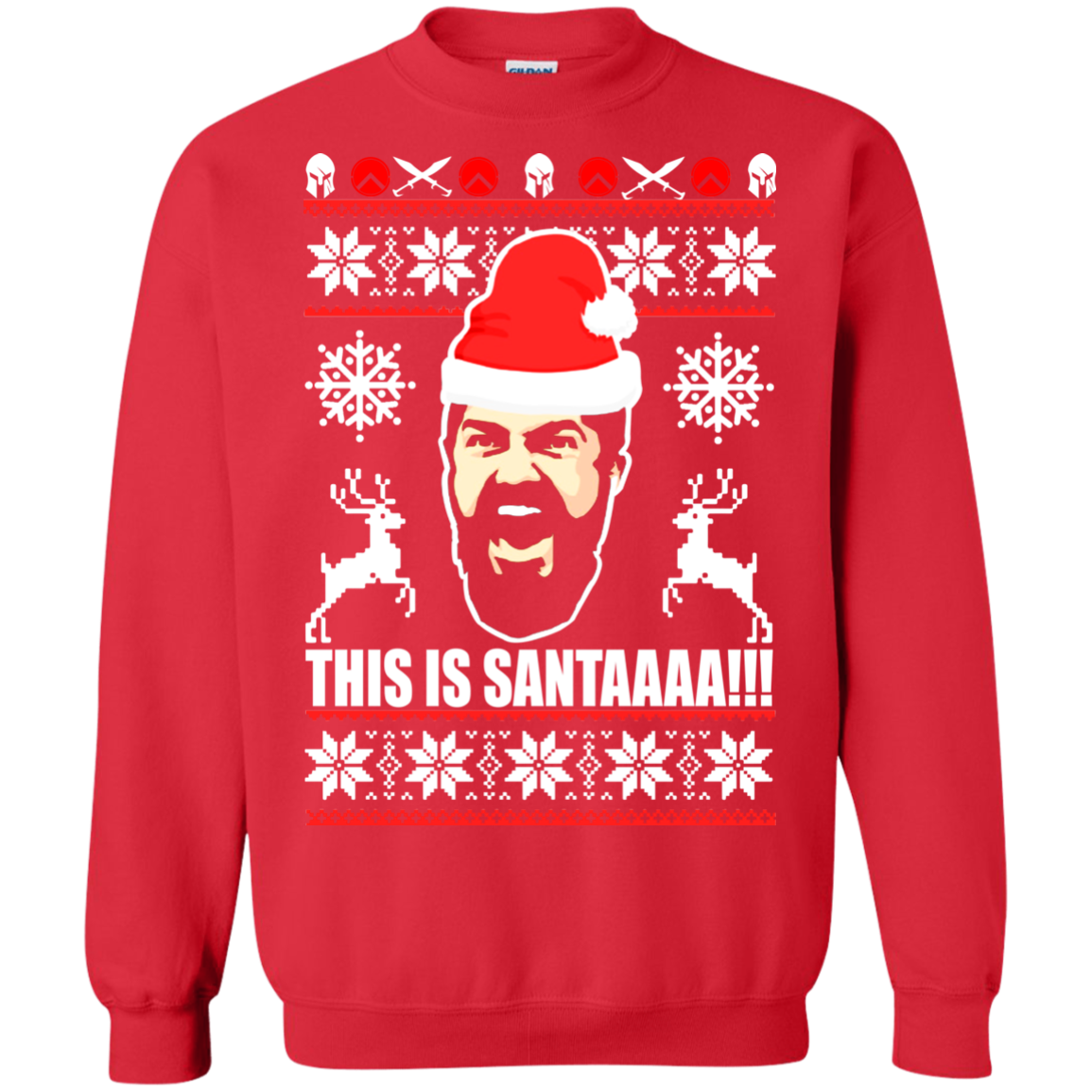 300 - This Is Santa Christmas Sweater - TeeDragons