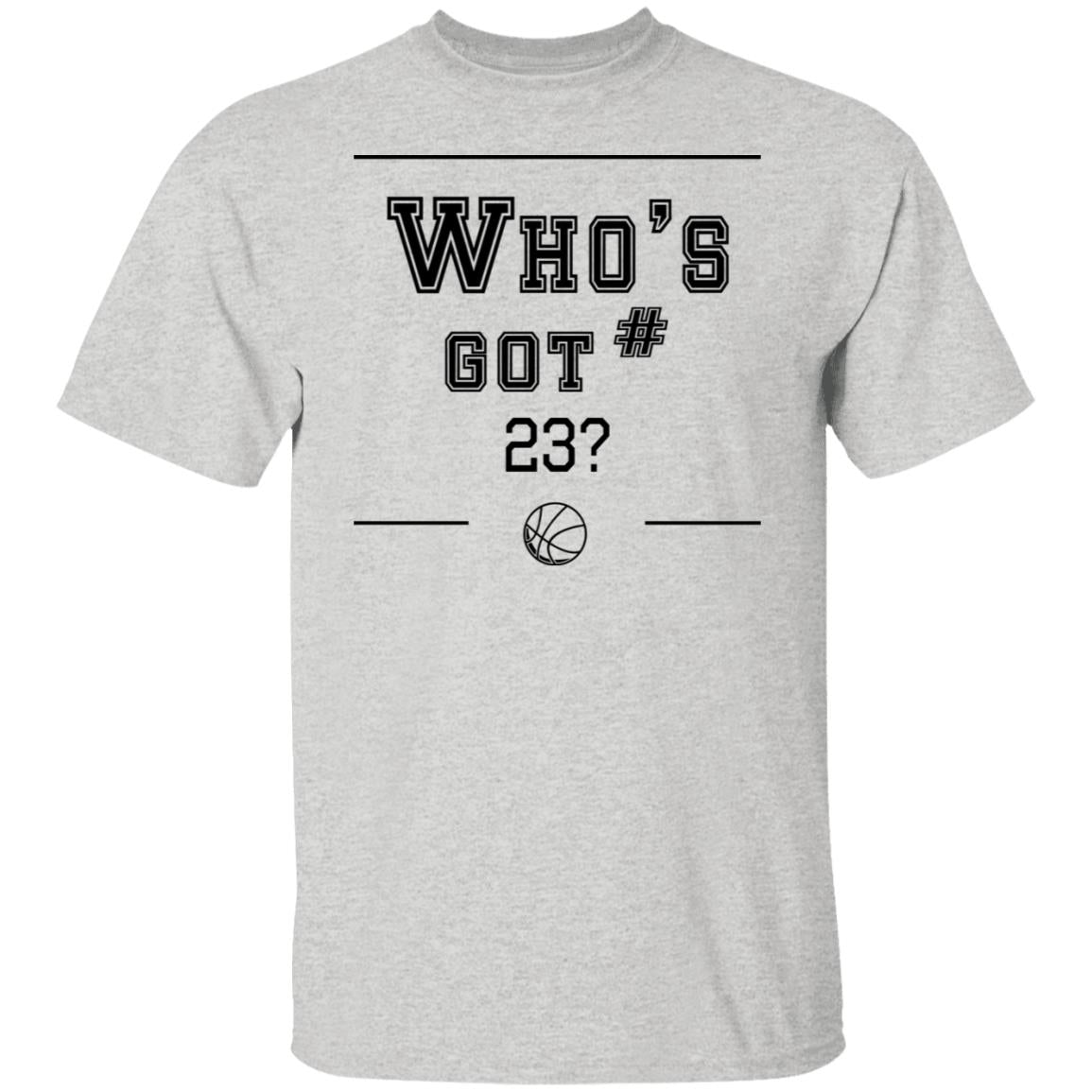 Who’s got 23 shirt