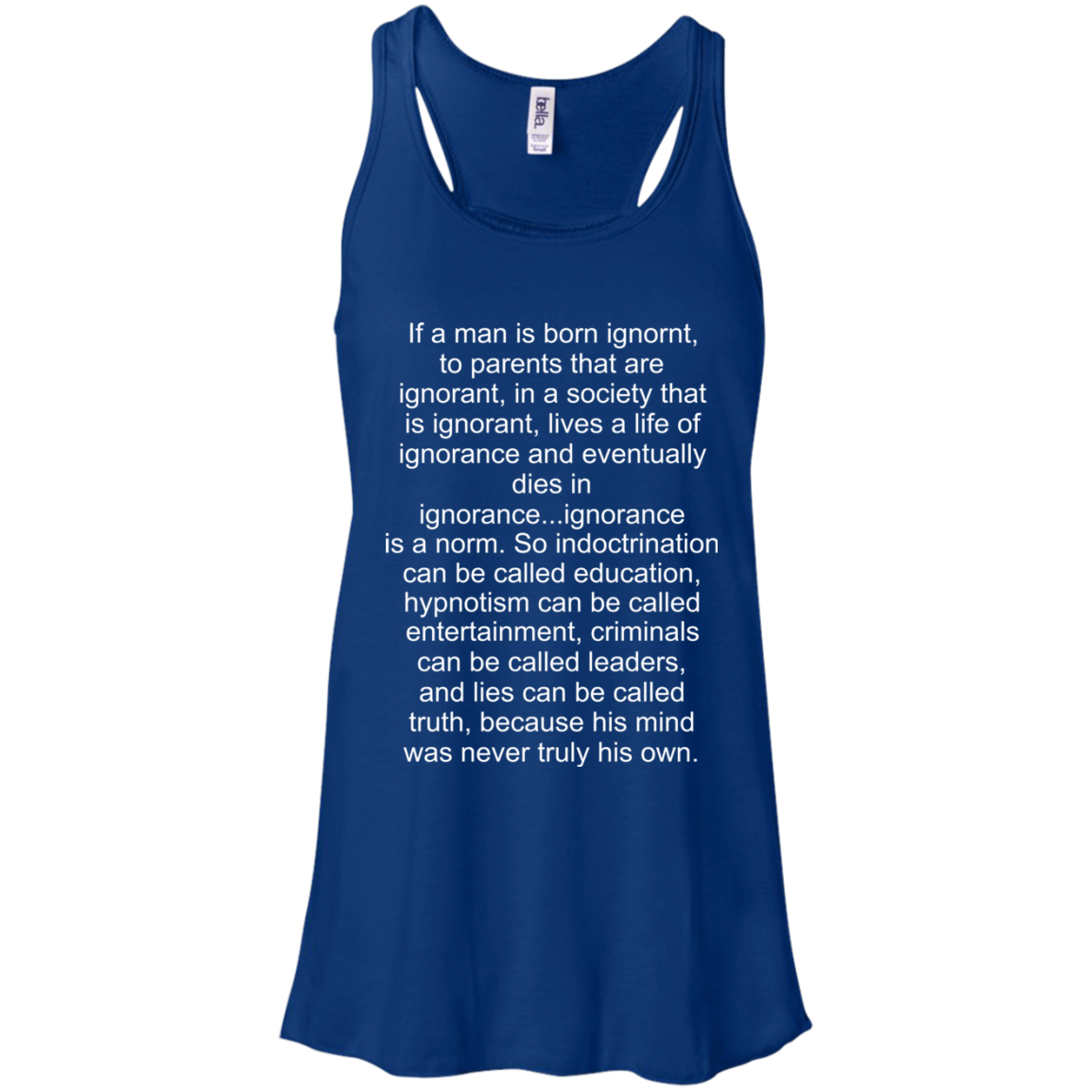 If A Man Is Born Ignorant Shirt, Hoodie - TeeDragons