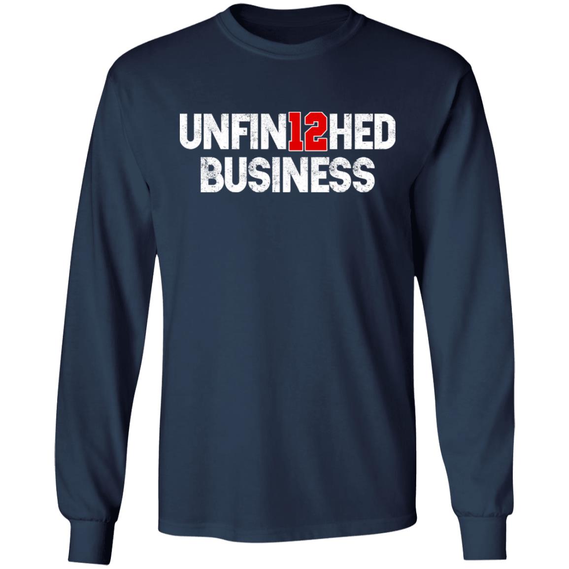 Unfin12hed business shirt