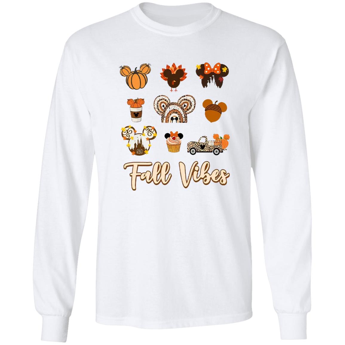 Fall Vibes Pumpkin Shirt