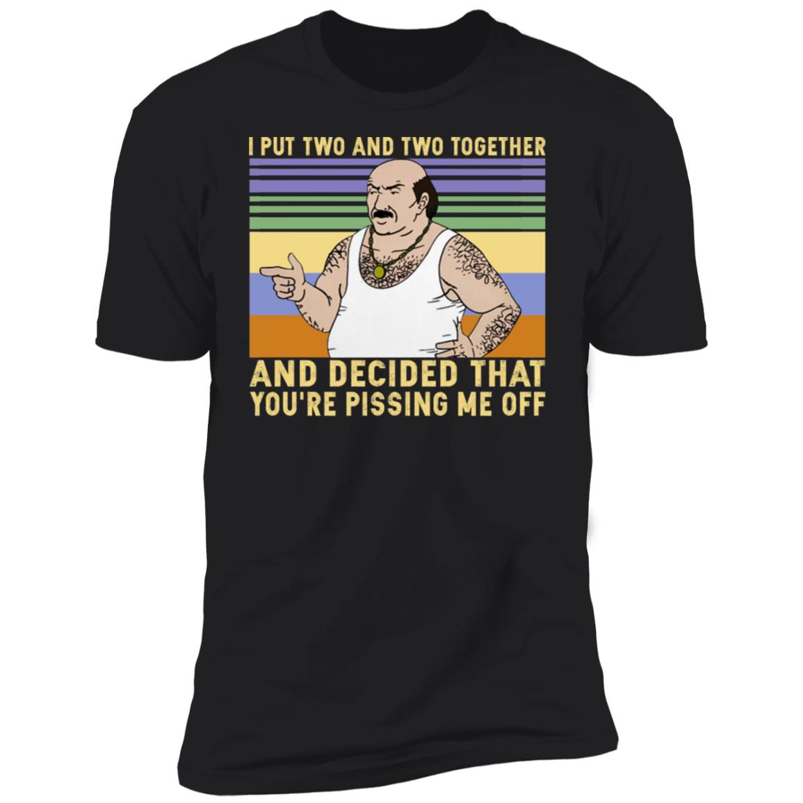 Carl - I put two and two together and decided shirt