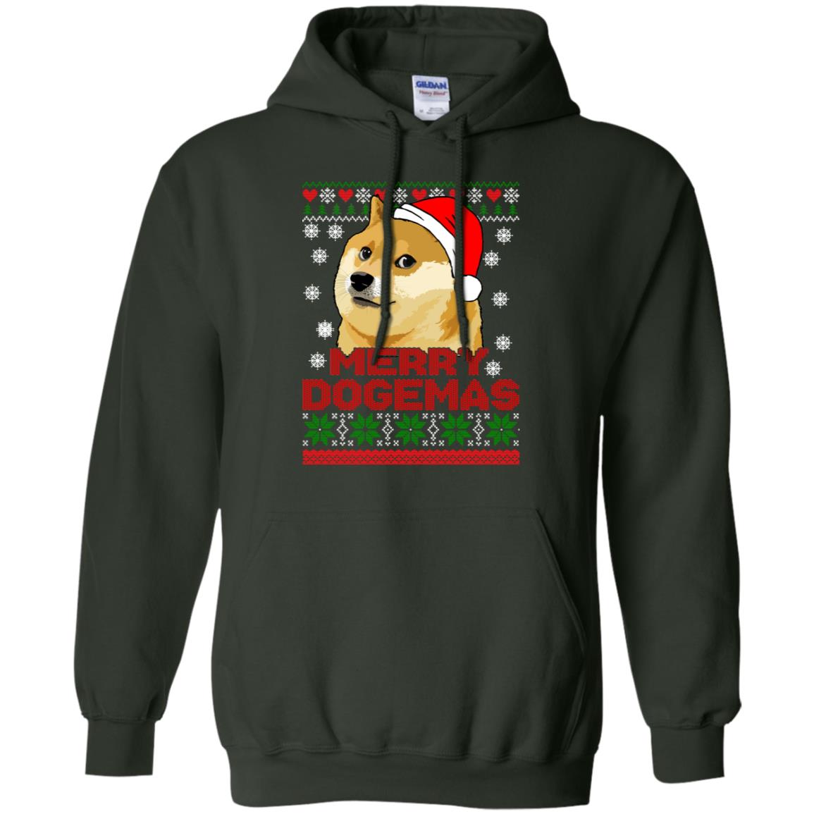 Merry Dogemas Christmas Sweater - TeeDragons