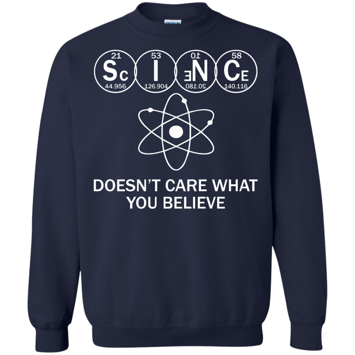 Science Doesn't Care What You Believe Shirt, Hoodie, Tank - TeeDragons
