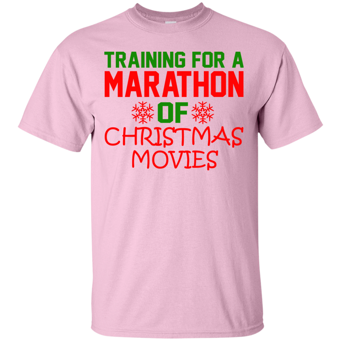 Training For A Marathon Of Christmas Movies Shirt, Sweatshirt - TeeDragons