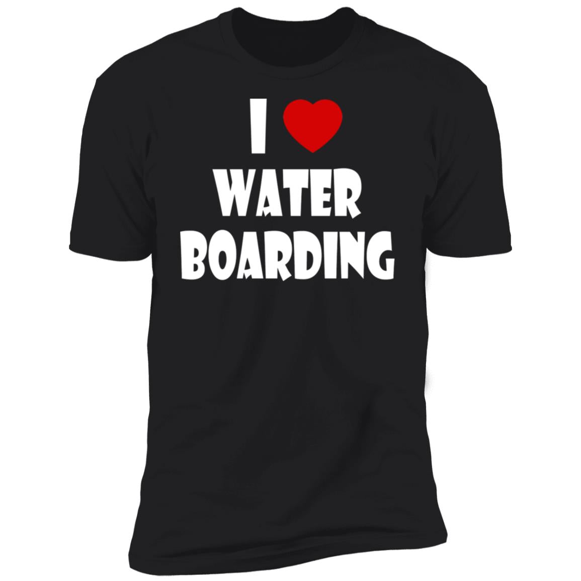 I love water boarding shirt - TeeDragons