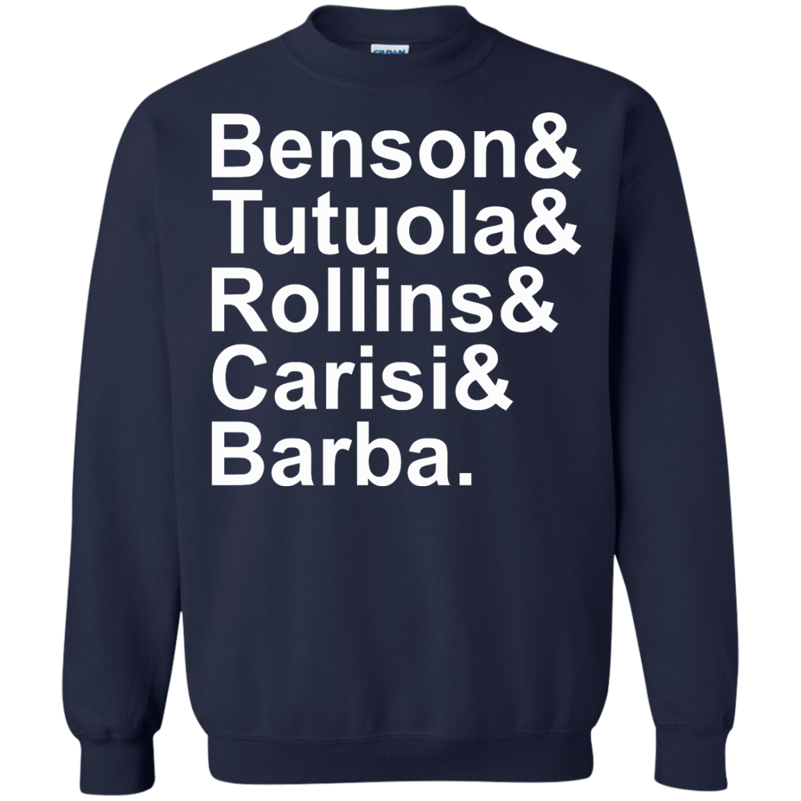 Benson - Tutuola - Rollins - Carisi - Barba T-Shirt - TeeDragons