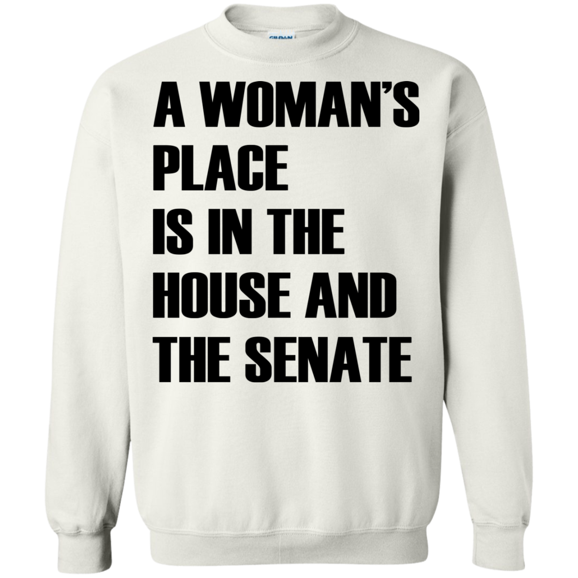 A Woman's Place Is In The House And The Senate T-Shirt - TeeDragons