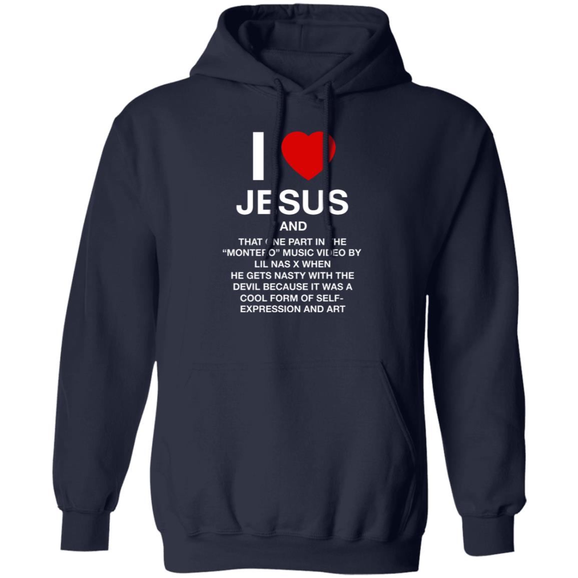 I Love Jesus And That One Part In the Montero Music Video Shirt