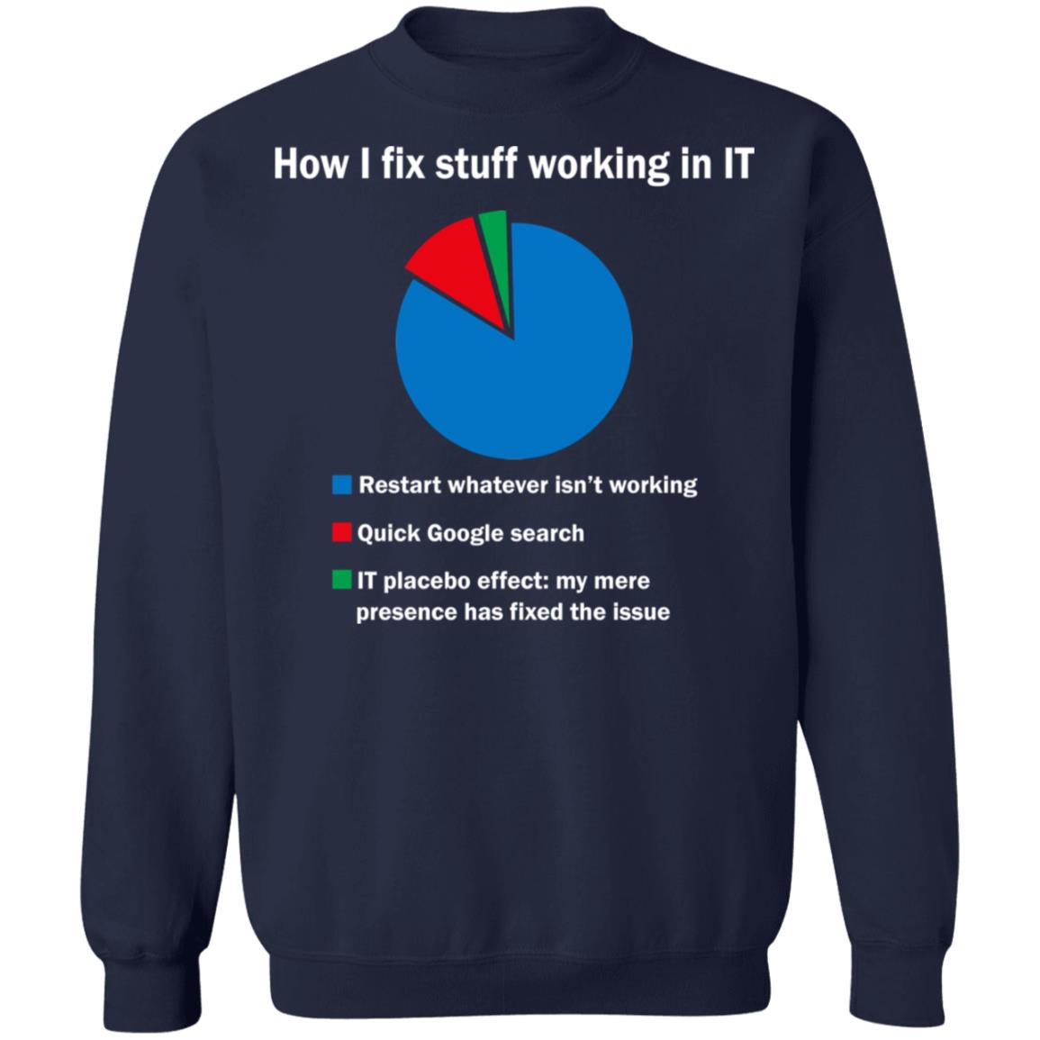 How i fix stuff working in IT shirt