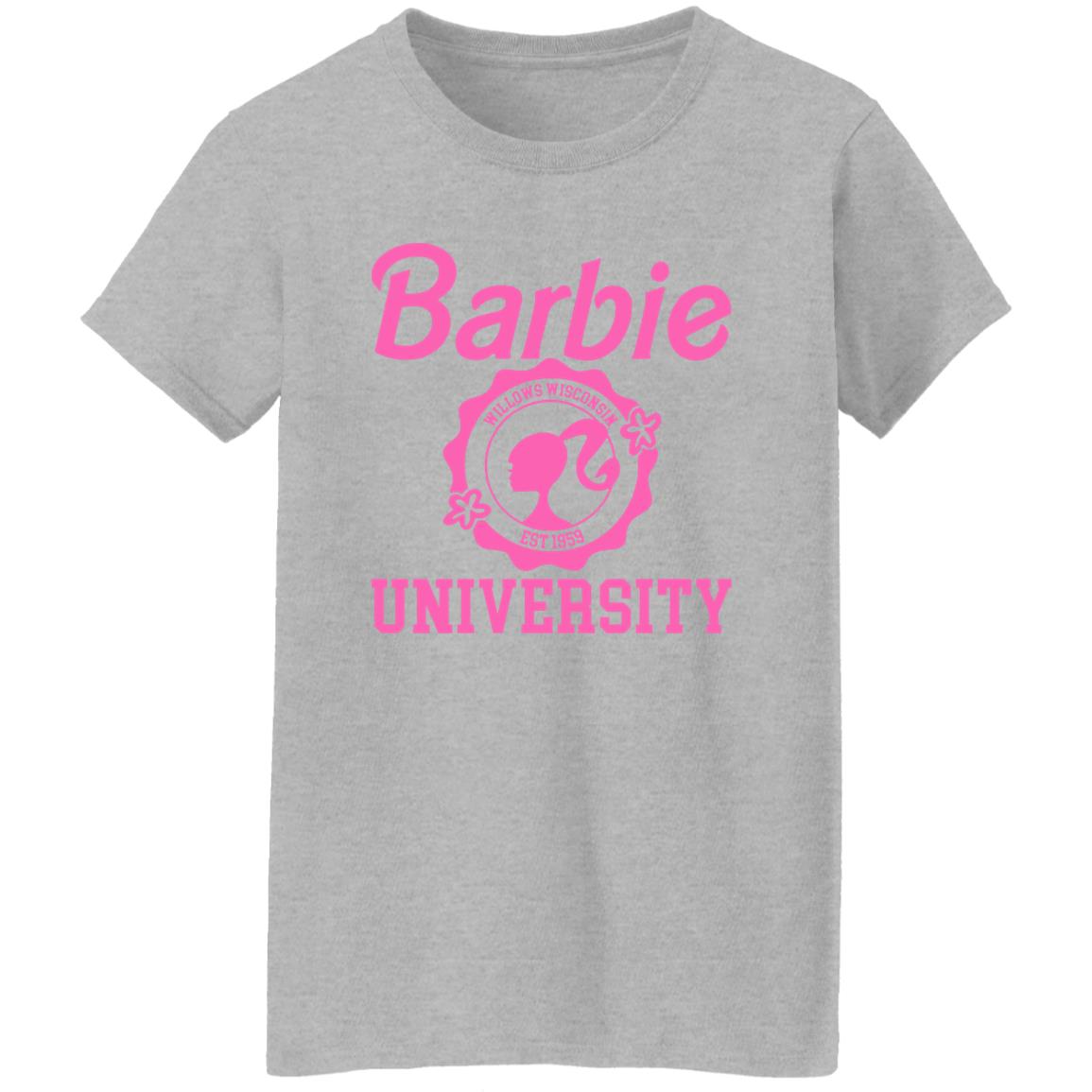 Barbie University Shirt