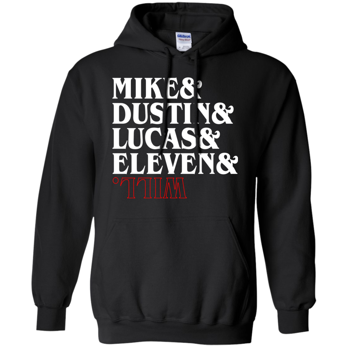 Stranger Things - Mike - Dustin - Lucas - Eleven And Will T-shirt - TeeDragons