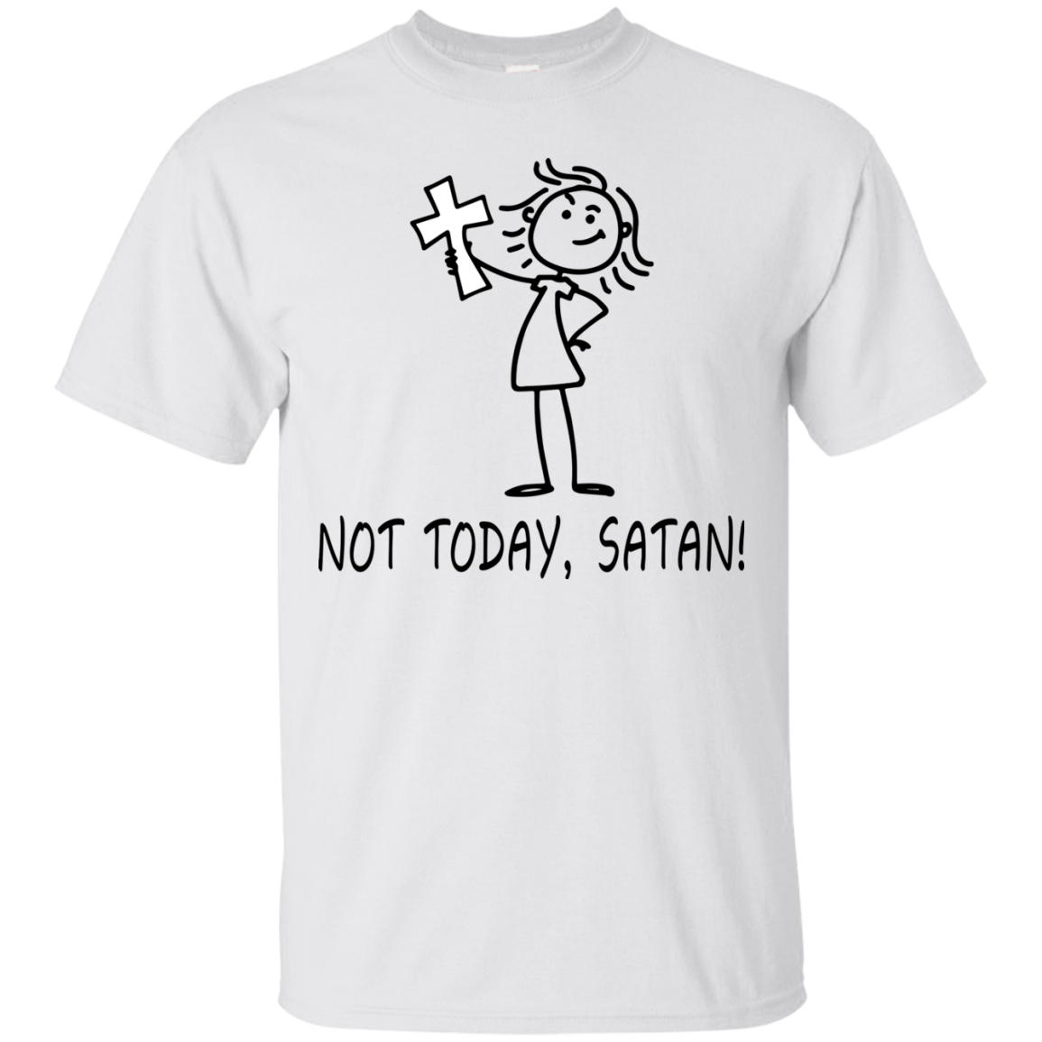 Not Today, Satan Shirt, Sweatshirt, Tank - TeeDragons
