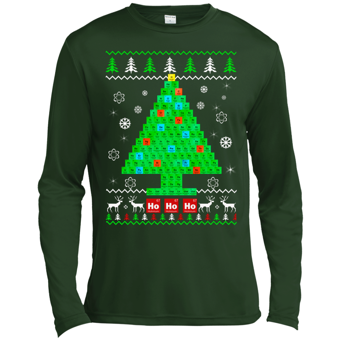Chemistry Christmas - Chemist Tree Sweater - TeeDragons
