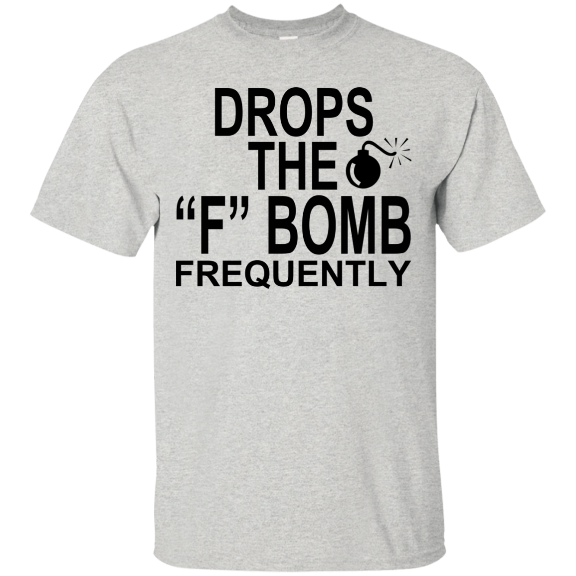 Drops The F Bomb Frequently Shirt, Hoodie, Tank - TeeDragons
