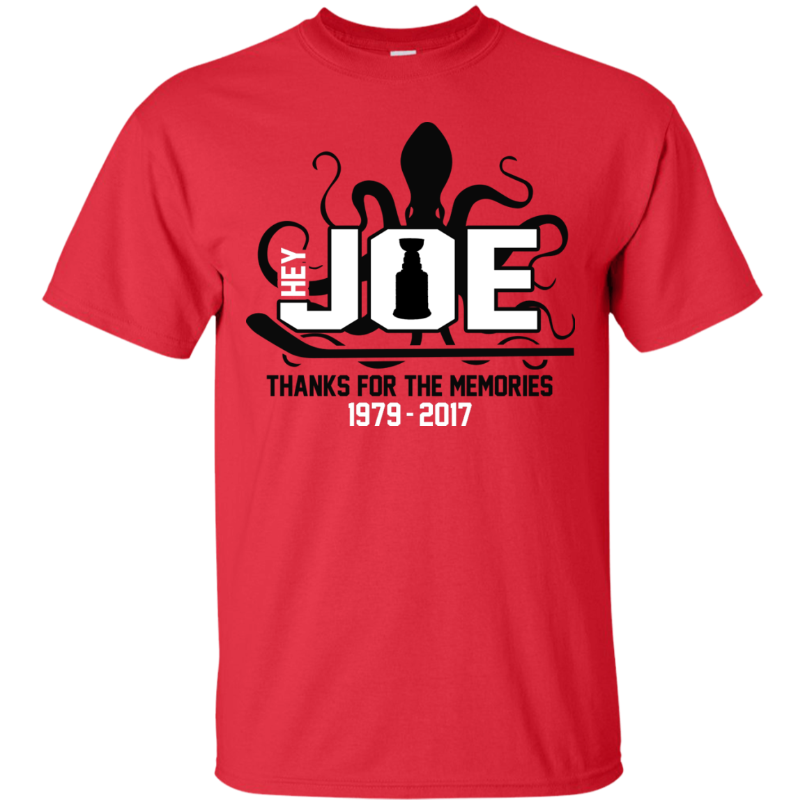 Hey Joe, Thanks For The Memories 1979-2017 Shirt, Hoodie, Tank - TeeDragons