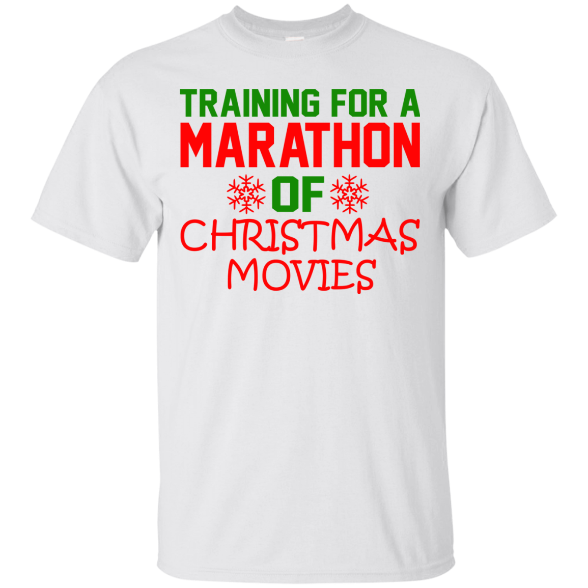 Training For A Marathon Of Christmas Movies Shirt, Sweatshirt - TeeDragons
