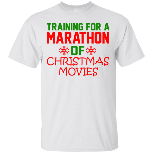 Training For A Marathon Of Christmas Movies Shirt, Sweatshirt - TeeDragons