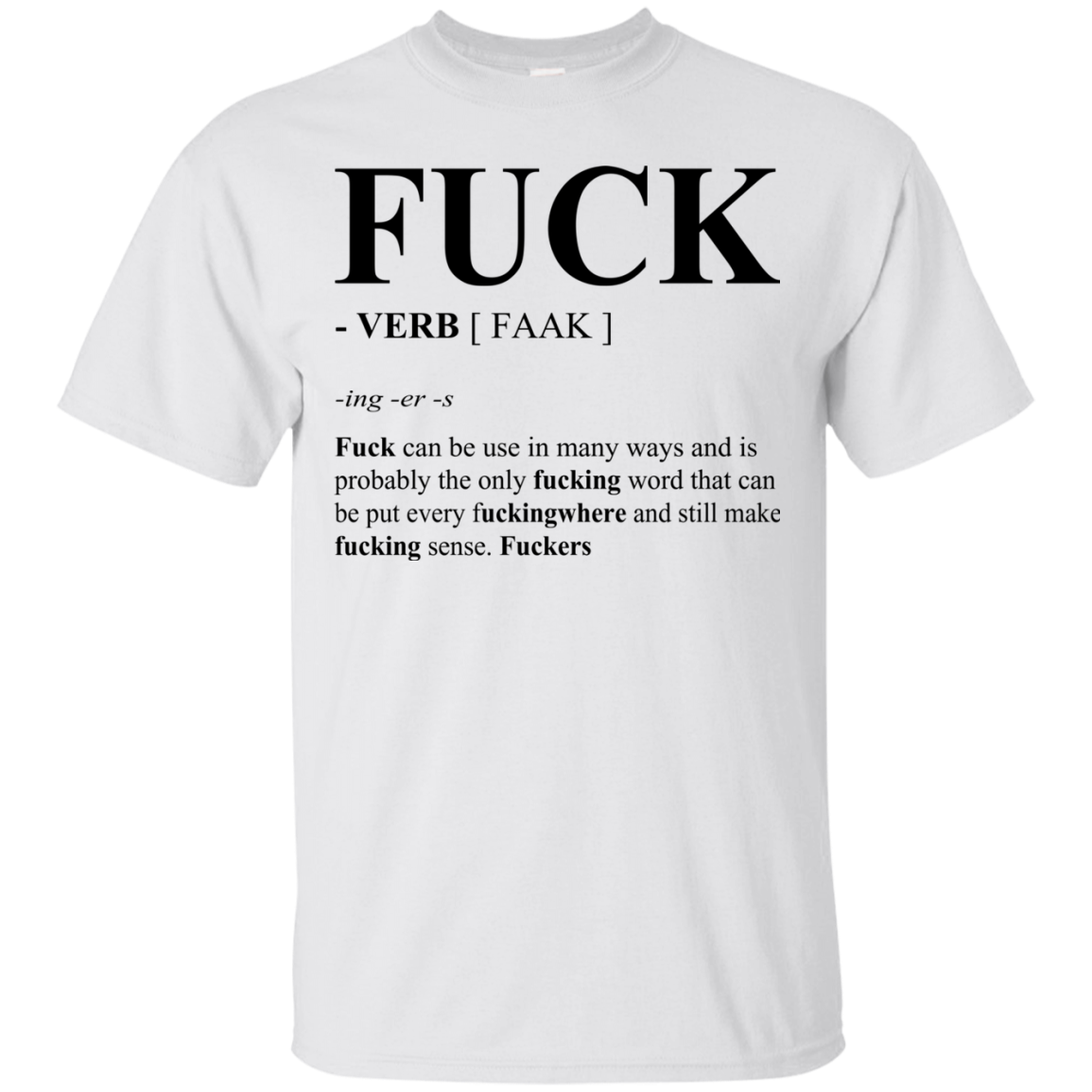 Fuck Definition - Fuck Can Be Use In Many Ways Shirt, Hoodie - TeeDragons