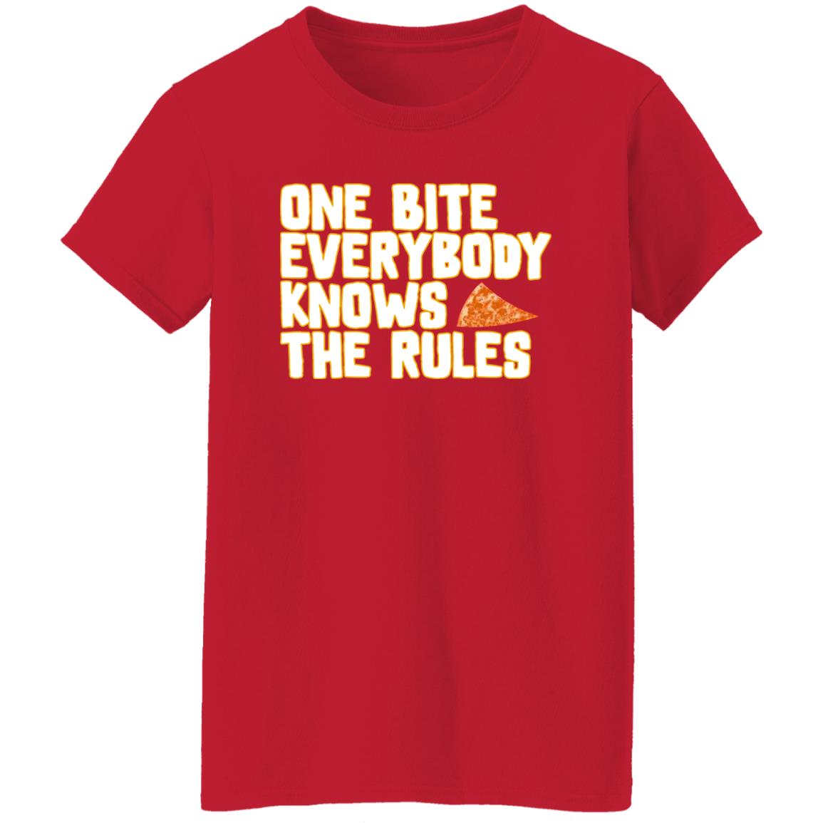 One Bite Everybody Knows The Rules Sweatshirt