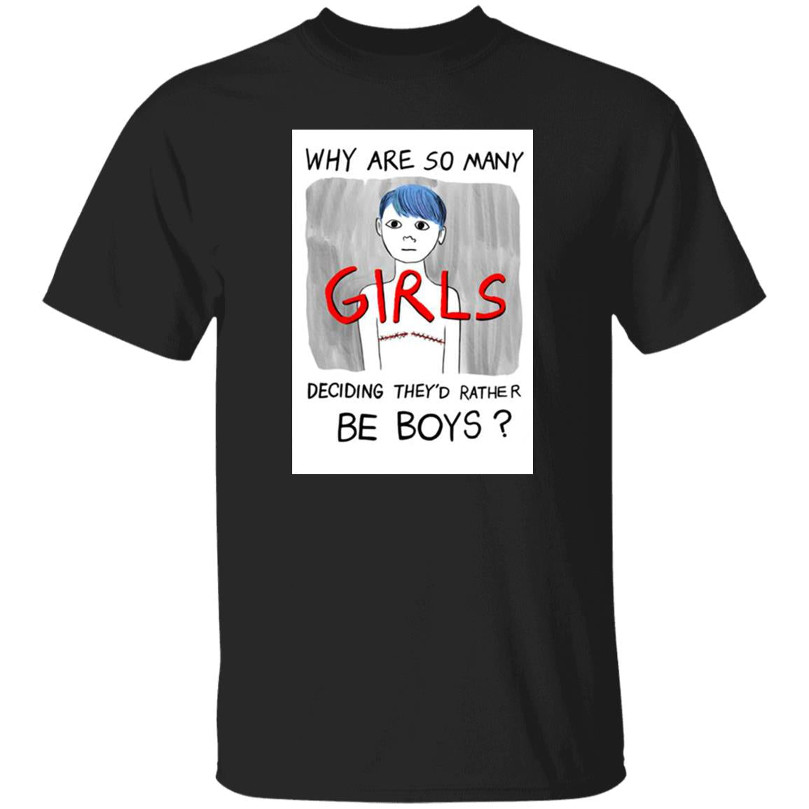 Why Are So Many Girls Deciding They'd Rather Be Boys Shirt
