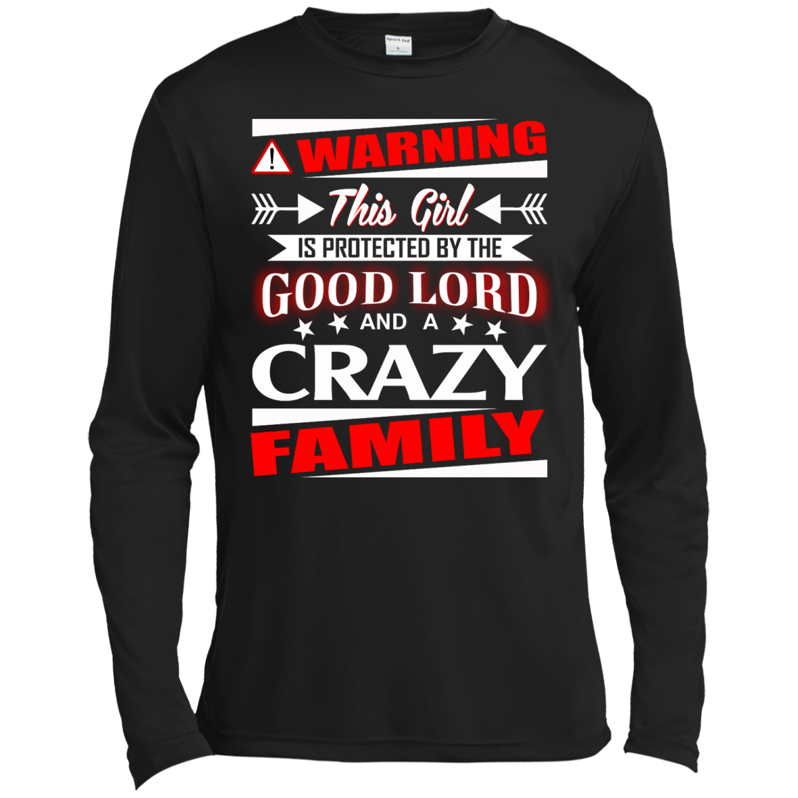 Warning This Girl Is Protected By The Good Lord T-Shirt - TeeDragons
